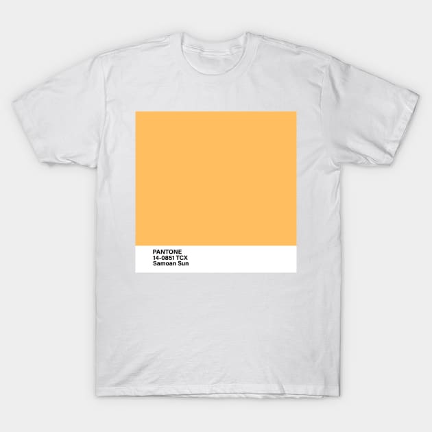 PANTONE 14-0851 TCX Samoan Sun, yellow T-Shirt by princessmi-com